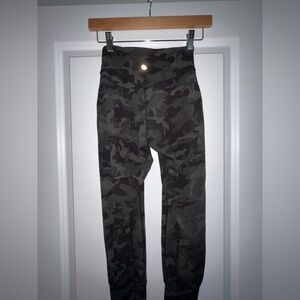 Lululemon Athletica Camo Leggings - Black and Gray